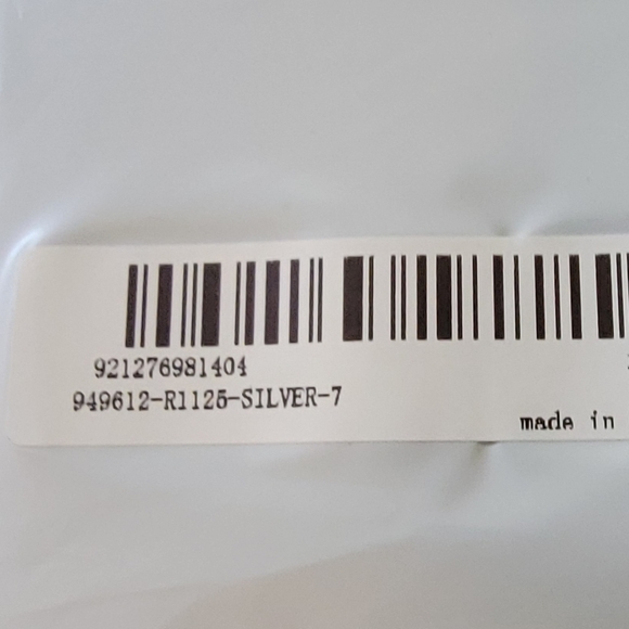 Black Zircon Eternity Ring. Size 7. NwT* - Picture 9 of 9